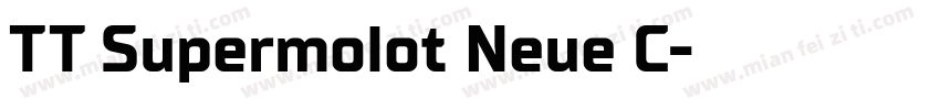 TT Supermolot Neue C字体转换